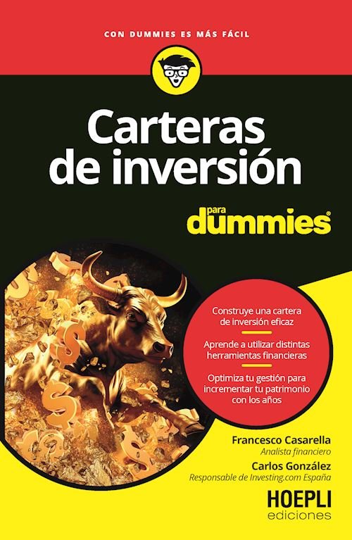 CARTERAS DE INVERSION PARA DUMMIES, de CASARELLA, FRANCESCO | portada del libro