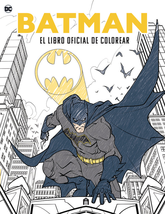 BATMAN. EL LIBRO OFICIAL DE COLOREAR | portada del libro