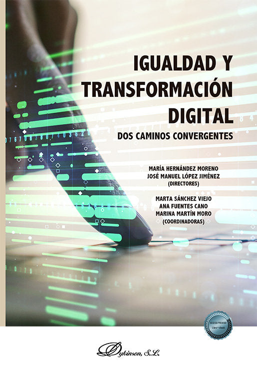 IGUALDAD Y TRANSFORMACION DIGITAL, de HERNANDEZ MORENO,MARIA | portada del libro