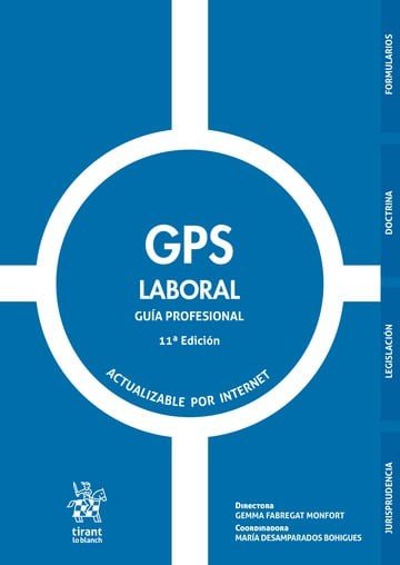 Gps laboral 11ª edicion, de Fabregat Monfort | portada del libro