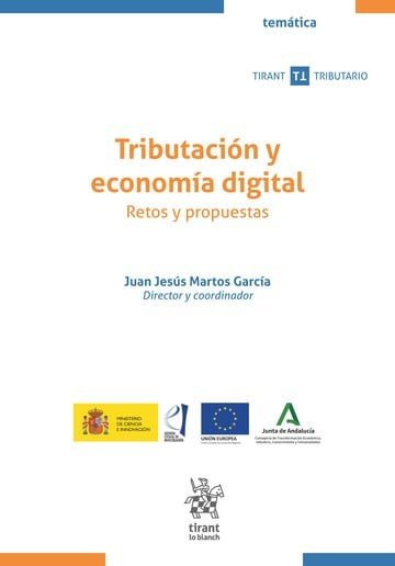 TRIBUTACION Y ECONOMIA DIGITAL RETOS Y PROPUESTAS, de MARTOS GARCIA | portada del libro