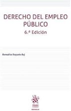 DERECHO DEL EMPLEO PUBLICO 6ª EDICION, de Remedios Roqueta Buj | portada del libro
