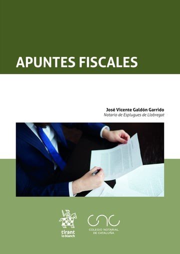 APUNTES FISCALES, de GALDON GARRIDO | portada del libro