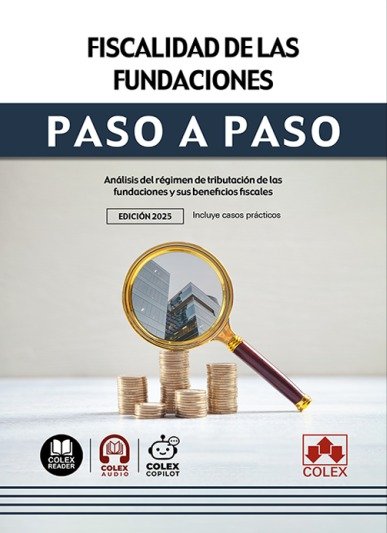 FISCALIDAD DE LAS FUNDACIONES PASO A PASO | portada del libro