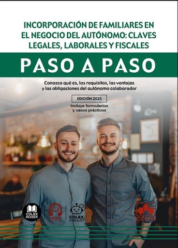 Incorporacion de familiares en el negocio del autonomo clav, de AA.VV. | portada del libro