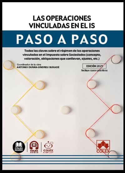 Las operaciones vinculadas en el impuesto sobre sociedades, de AA.VV. | portada del libro
