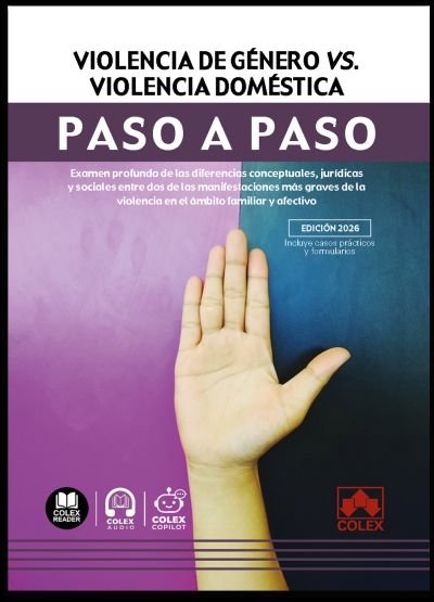 Violencia de genero vs violencia domestica paso a paso, de AA.VV. | portada del libro