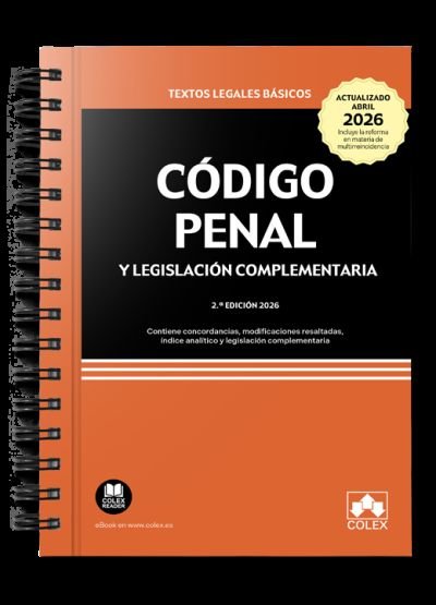 CODIGO PENAL 2026 ED ESPIRAL | portada del libro