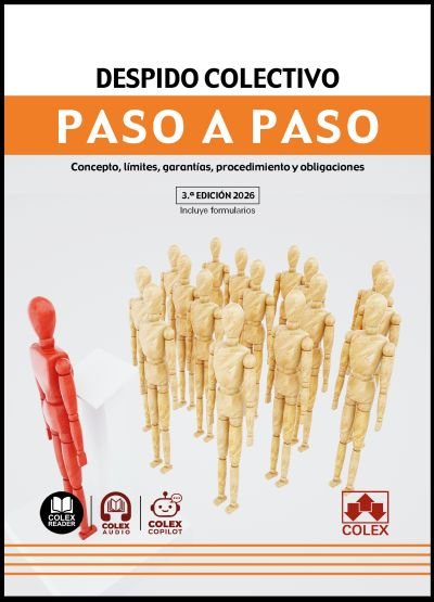 Despido colectivo paso a paso 3ª ed, de AA.VV. | portada del libro