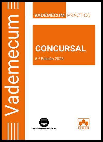 Vademecum concursal 5ª ed, de AA.VV. | portada del libro