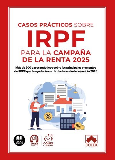 Casos practicos sobre irpf para la campaña de la renta 2025, de AA.VV. | portada del libro