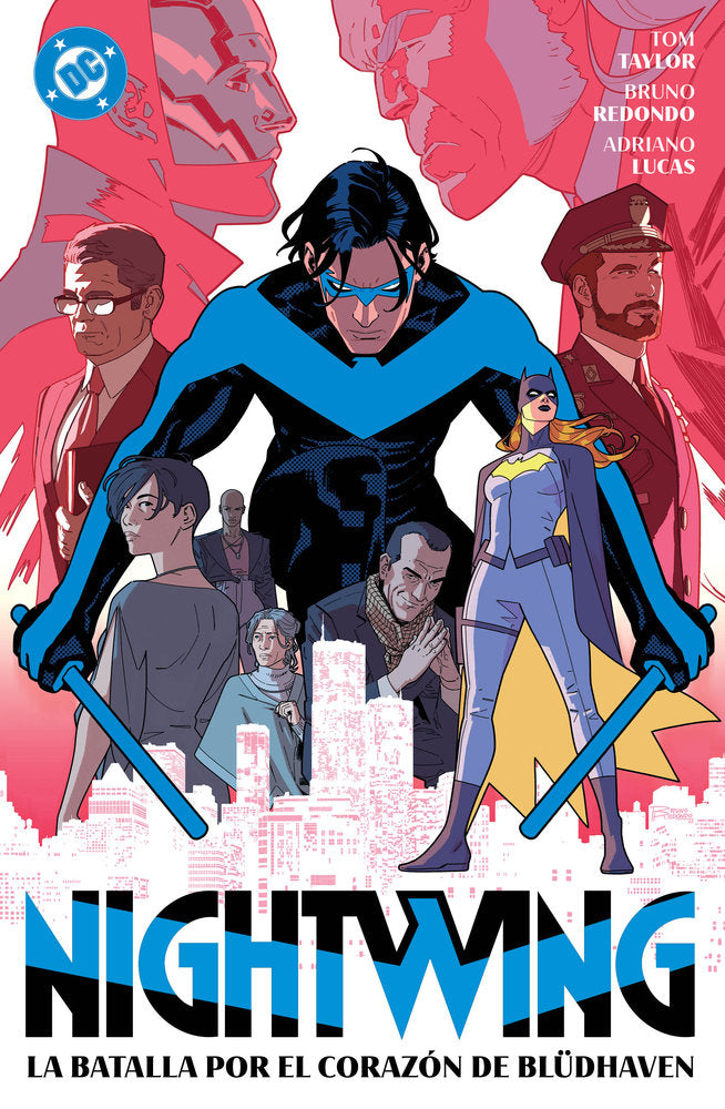 NIGHTWING 03: LA BATALLA POR EL CORAZON DE BLUDHAVEN, de TAYLOR, TOM | portada del libro