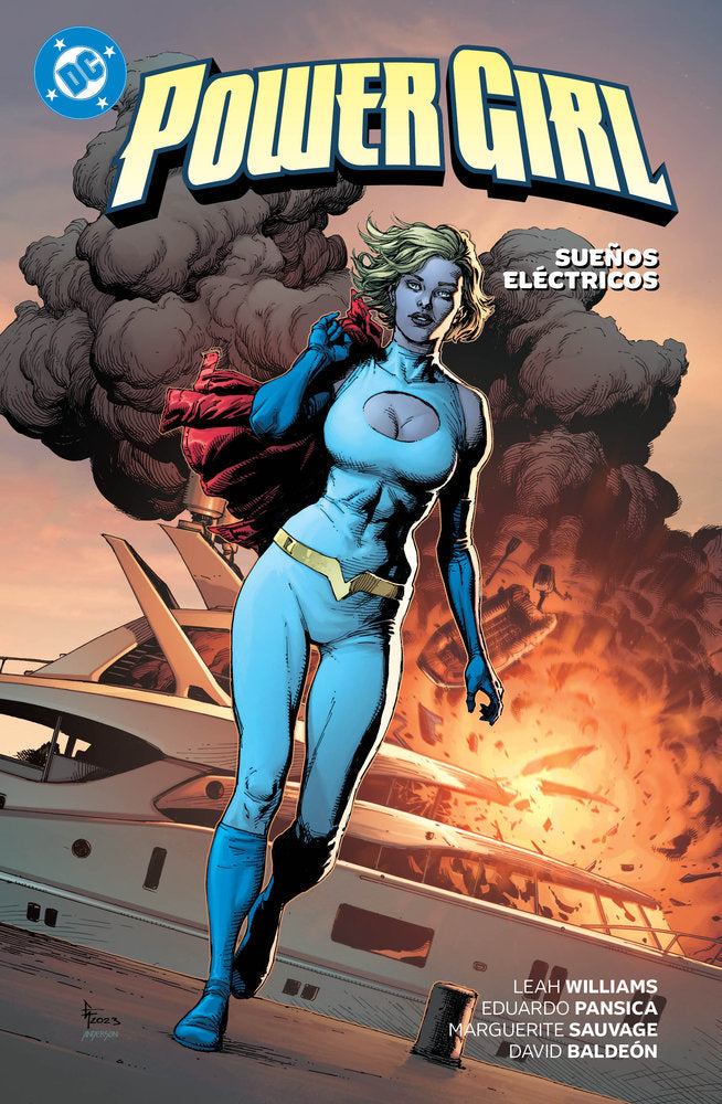 POWER GIRL 01: SUEÑOS ELECTRICOS, de WILLIAMS, LEAH | portada del libro