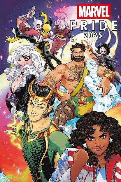 MARVEL PRIDE 2025, de VVAA | portada del libro