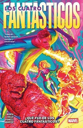 LOS 4 FANTASTICOS DE RYAN NORTH 01: ¿QUE FUE DE LOS 4 FANTASTICOS?, de NORTH, RYAN | portada del libro