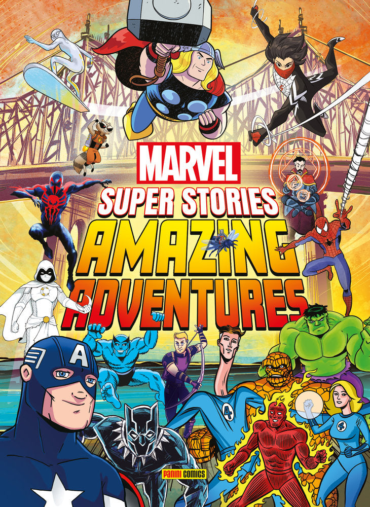 MARVEL SUPER STORIES: AMAZING ADVENTURES, de VVAA | portada del libro