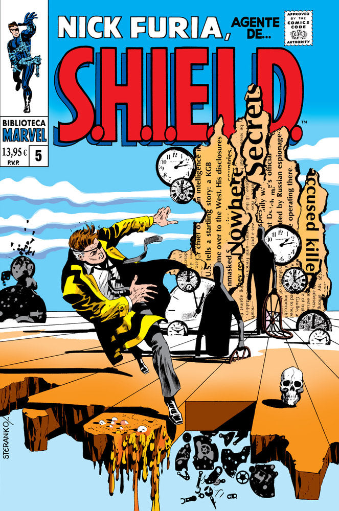 NICK FURIA, AGENTE DE SHIELD 05, de FRANK SPRINGER | portada del libro