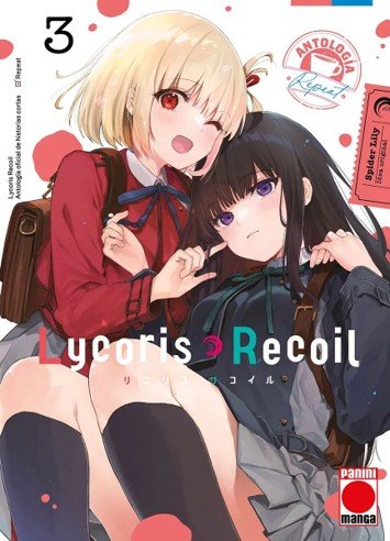 LYCORIS RECOIL ANTOLOGIA: REPEAT 03, de SPIDER LILY | portada del libro
