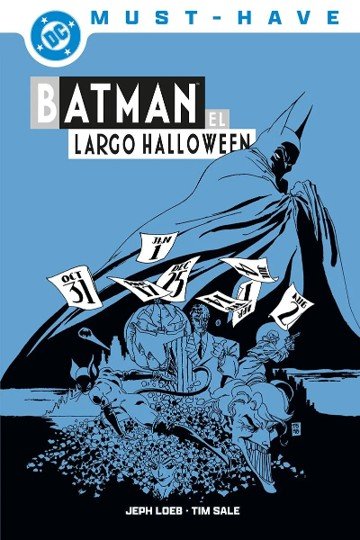 BATMAN EL LARGO HALLOWEEN, de LOEB JEPH | portada del libro