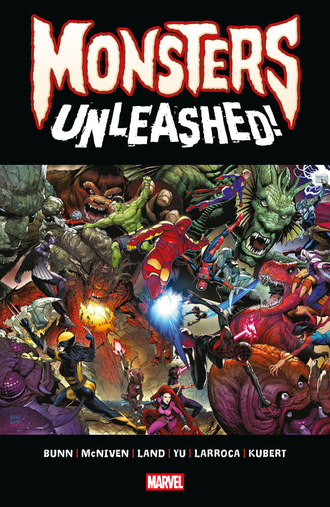 MONSTER UNLEASHED, de KUBERT, ADAM | portada del libro