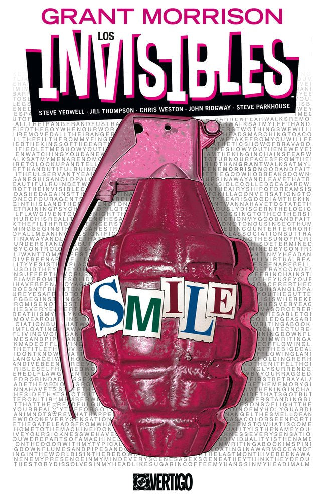 LOS INVISIBLES DE GRANT MORRISON 01: SMILE, de PARKHOUSE, STEVE | portada del libro