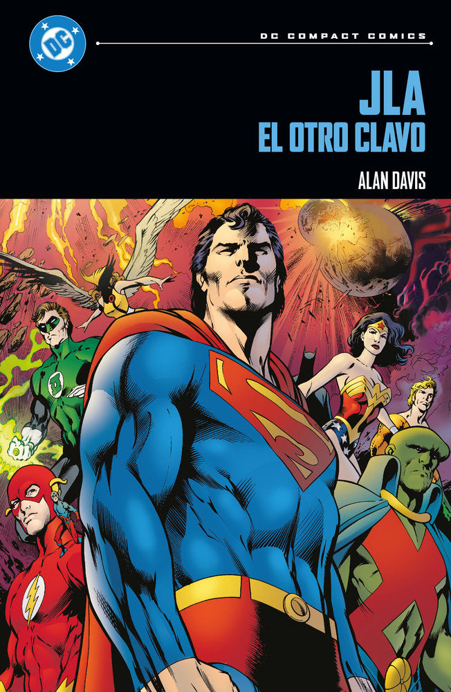 DC COMPACT. JLA: OTRO CLAVO, de MARK FARMER | portada del libro