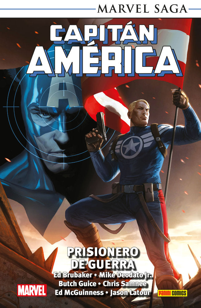 CAPITAN AMERICA 13: PRISIONERO DE GUERRA, de BRUBAKER, ED | portada del libro