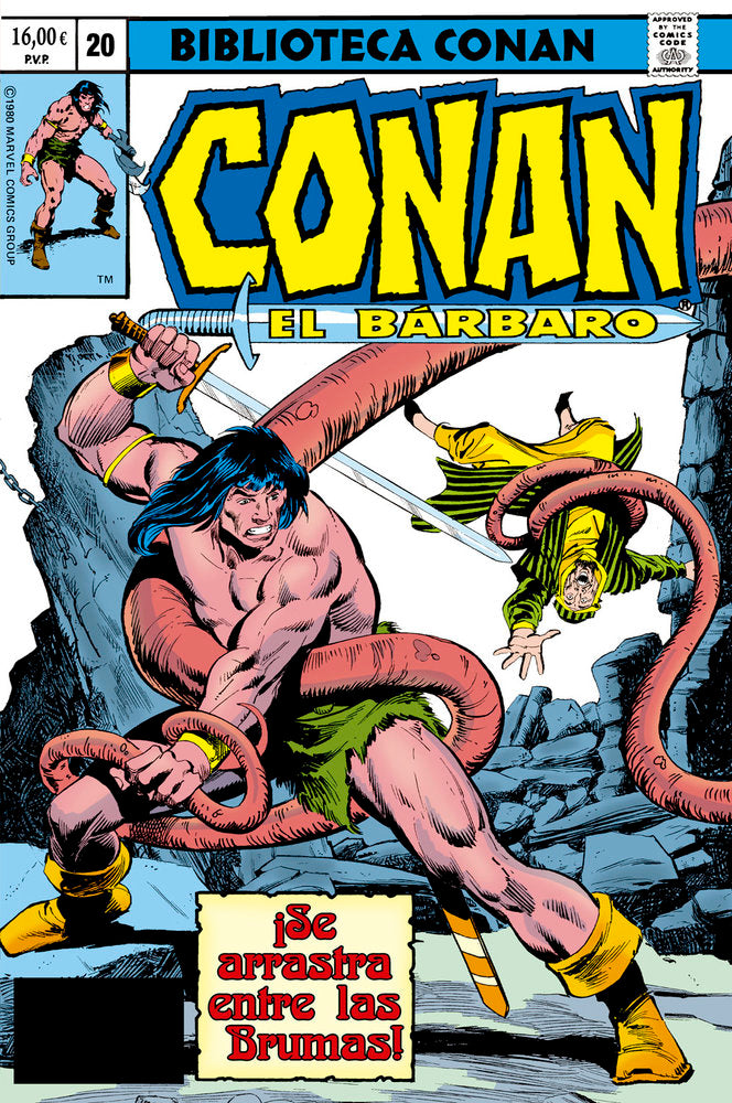 BIBLIOTECA CONAN. CONAN EL BARBARO, 20 1980-81, de , J.M DEMATTEIS | portada del libro