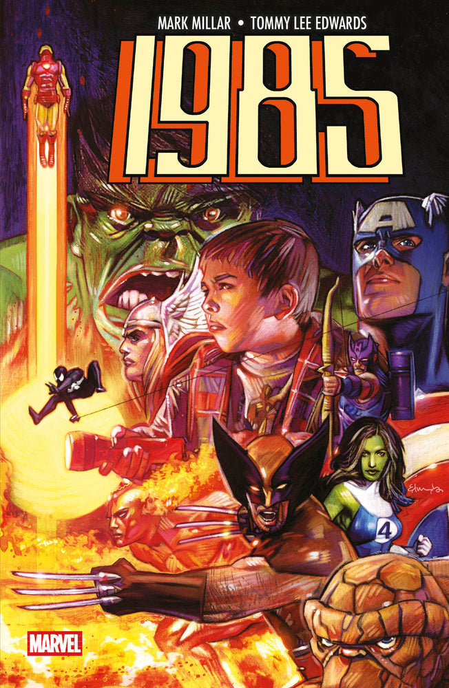 MARVEL ESSENTIALS 41. 1985, de LEE EDWARDS, MARK MILLAR | portada del libro
