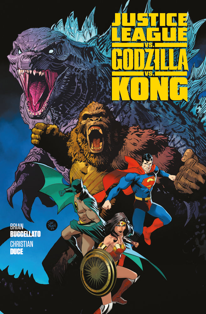 JUSTICE LEAGUE VS. GODZILLA VS. KONG 01, de TOM DERENICK | portada del libro