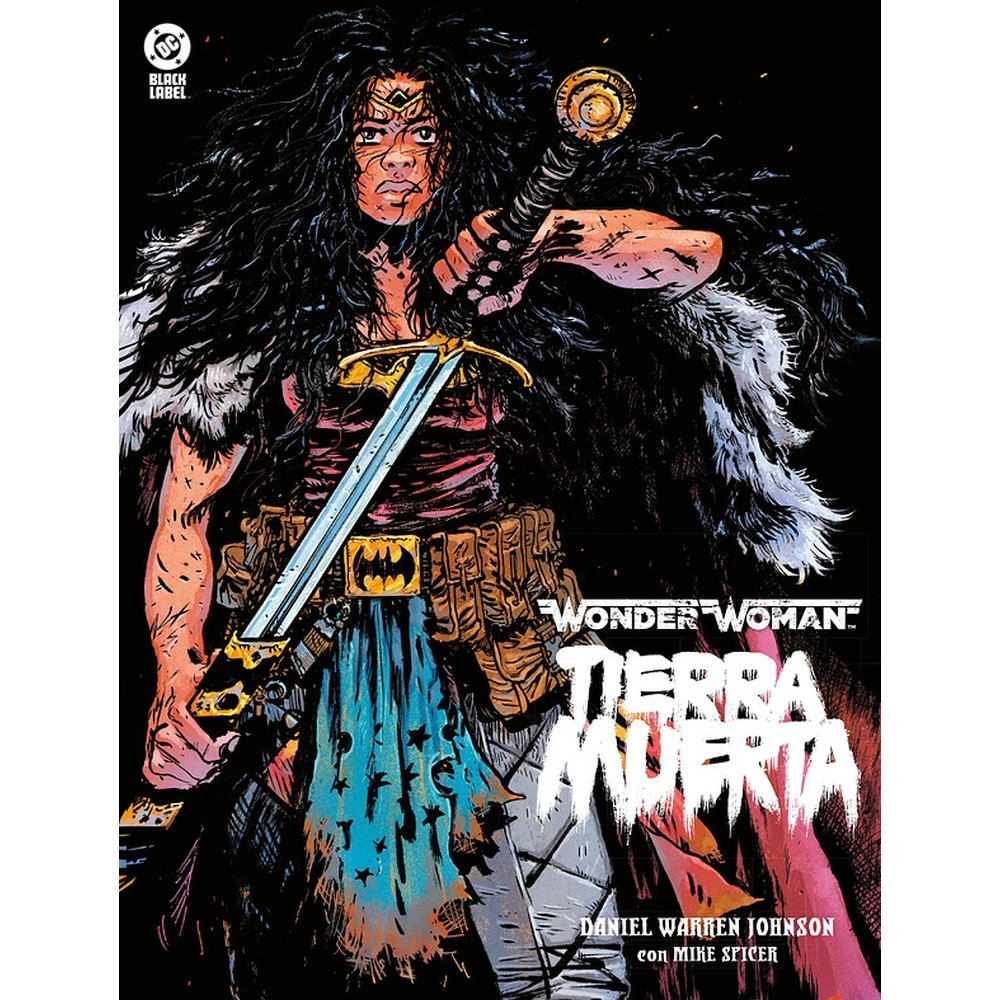 WONDER WOMAN TIERRA MUERTA, de DANIEL WARREN JOHNSON | portada del libro