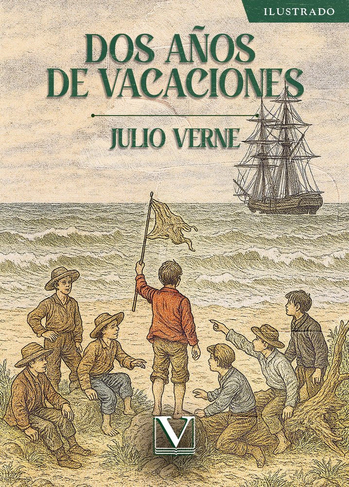 DOS AÑOS DE VACACIONES, de VERNE, JULIO | portada del libro