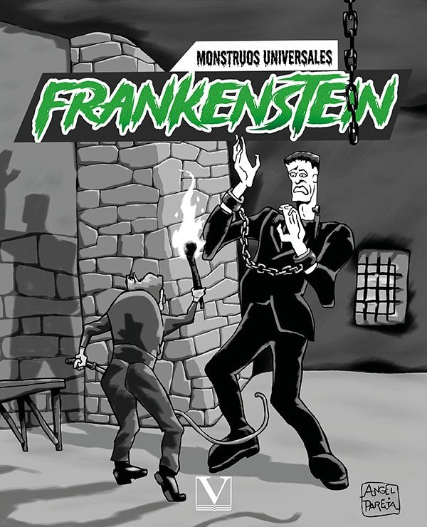 FRANKENSTEIN (MONSTRUOS UNIVERSALES), de PAREJA, ANGEL | portada del libro