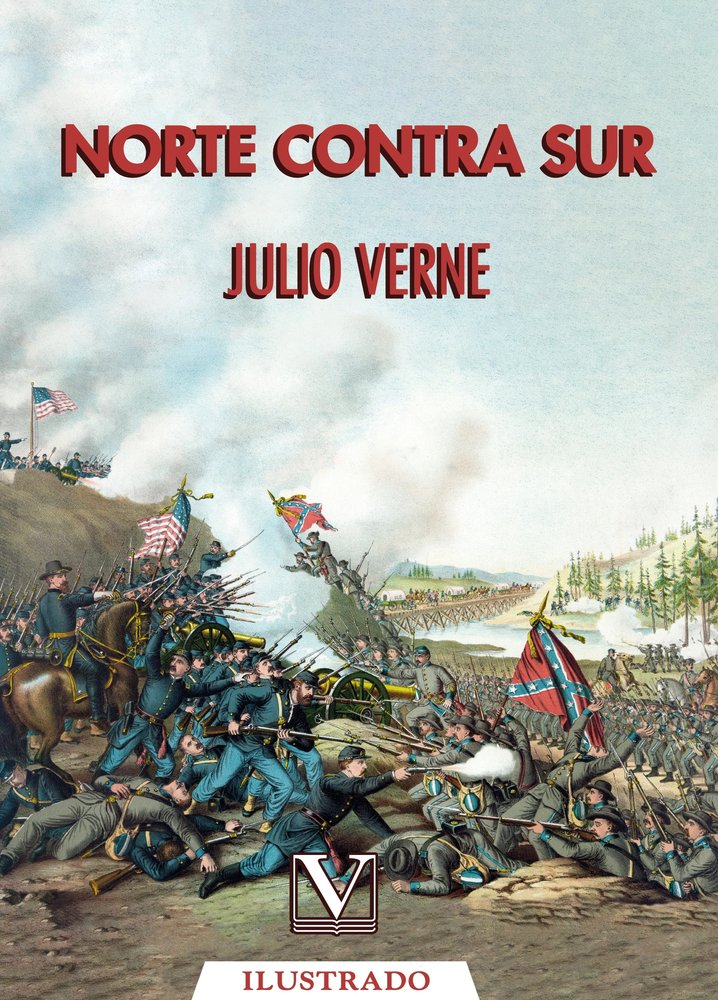 NORTE CONTRA SUR, de VERNE, JULIO | portada del libro