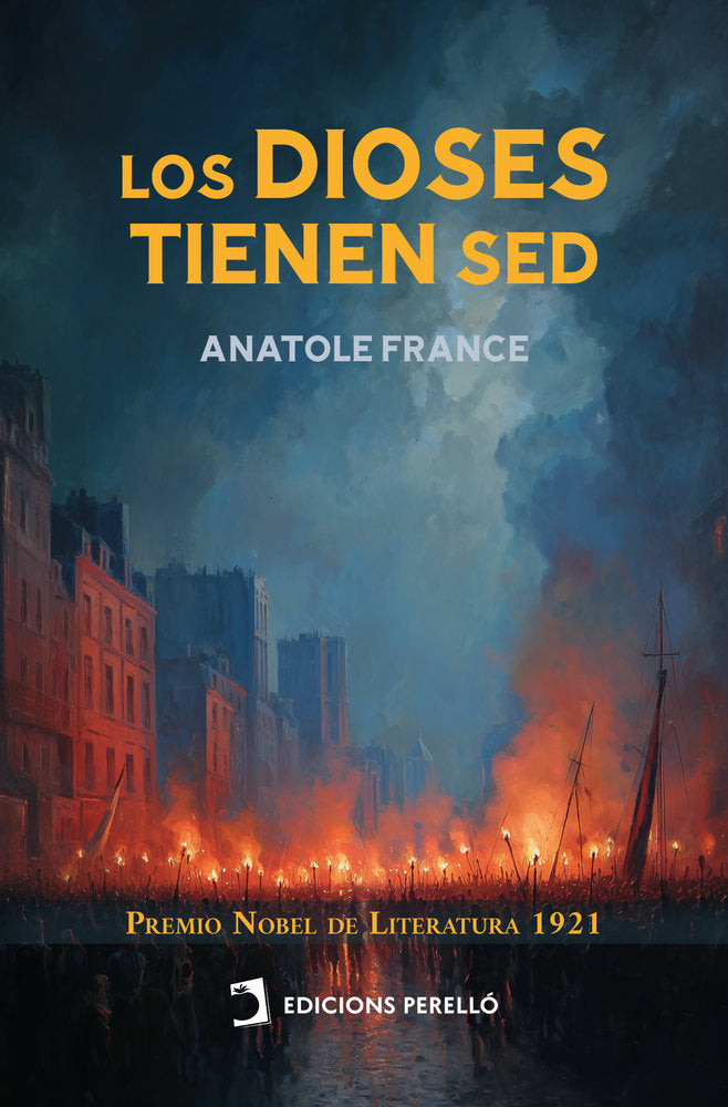 LOS DIOSES TIENEN SED, de France, Anatole | portada del libro
