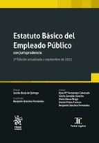 ESTATUTO BASICO DEL EMPLEADO PUBLICO CON JURISPRUDENCIA, de JACOBO BARJA DE QUIROGA | portada del libro