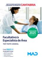FACULTATIVO/A ESPECIALISTA AREA TEST PARTE GENERAL INSTITUCI, de Varios autores | portada del libro