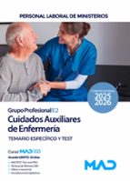 CUIDADO AUXILIAR ENFERMERIA GRUPO PROFESIONAL E2 TEMARIO Y T, de Varios autores | portada del libro
