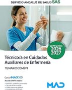 TECNICO/A CUIDADO AUXILIAR ENFERMERIA TEMARIO COMUN ANDALUZ, de Varios autores | portada del libro