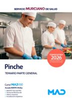 Pinche del Servicio Murciano de Salud. Temario parte general, de Varios autores | portada del libro