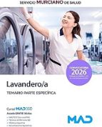 LAVANDERA TEMARIO PARTE ESPECIFICA SERVICIO MURCIANO SALUD S, de Varios autores | portada del libro