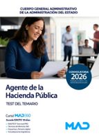AGENTE HACIENDA PUBLICA CUERPO GENERAL ADMINISTRATIVO ADMINI, de Varios autores | portada del libro