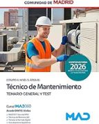 TECNICO DE MANTEN..., de Varios autores | portada del libro