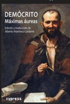 MAXIMAS AUREAS, de DEMOCRITO | portada del libro