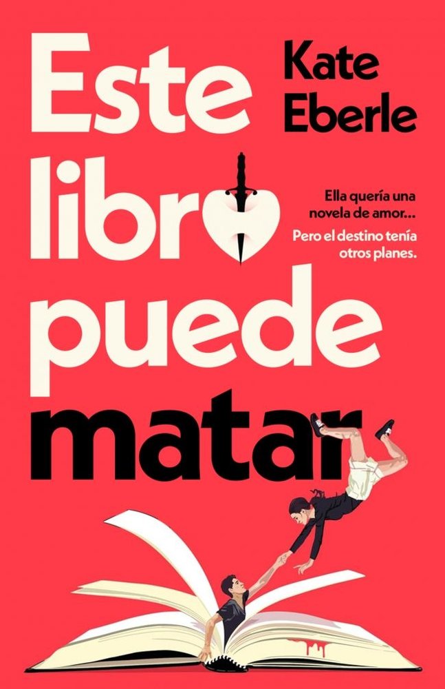 ESTE LIBRO PUEDE MATAR, de KATE EBERLE | portada del libro