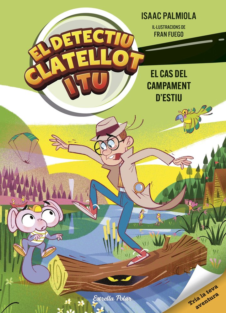 DETECTIU CLATELLOT I TU. EL CAS DEL CAMPAMENT D'ESTIU, de PALMIOLA, ISAAC | portada del libro
