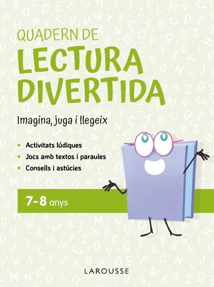 Quadern de lectura divertida 7-8 anys, de CIUDAD REAL NUÑEZ, GINES | portada del libro