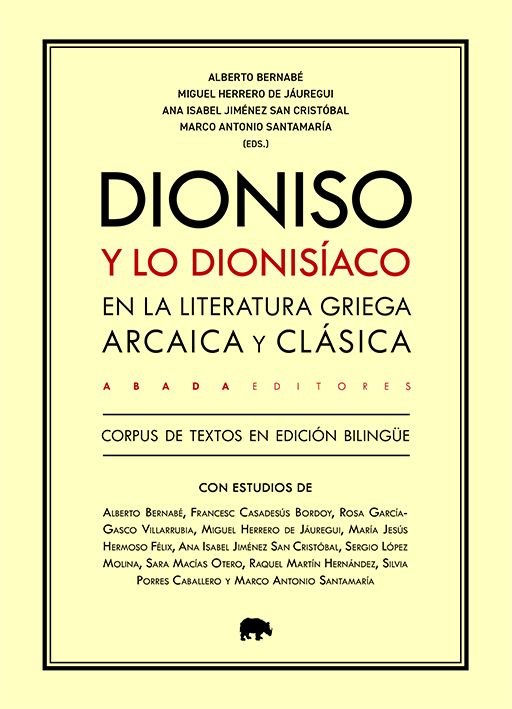 DIONISO Y EL DIONISISMO | portada del libro
