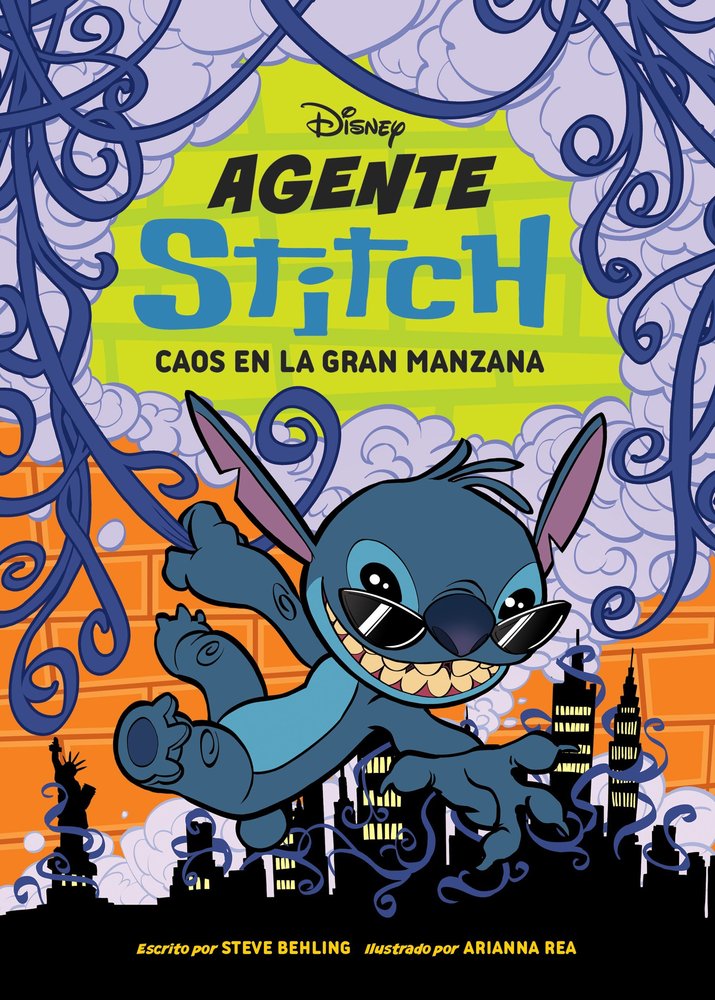 Agente Stitch 2. Caos en la Gran Manzana, de DISNEY | portada del libro