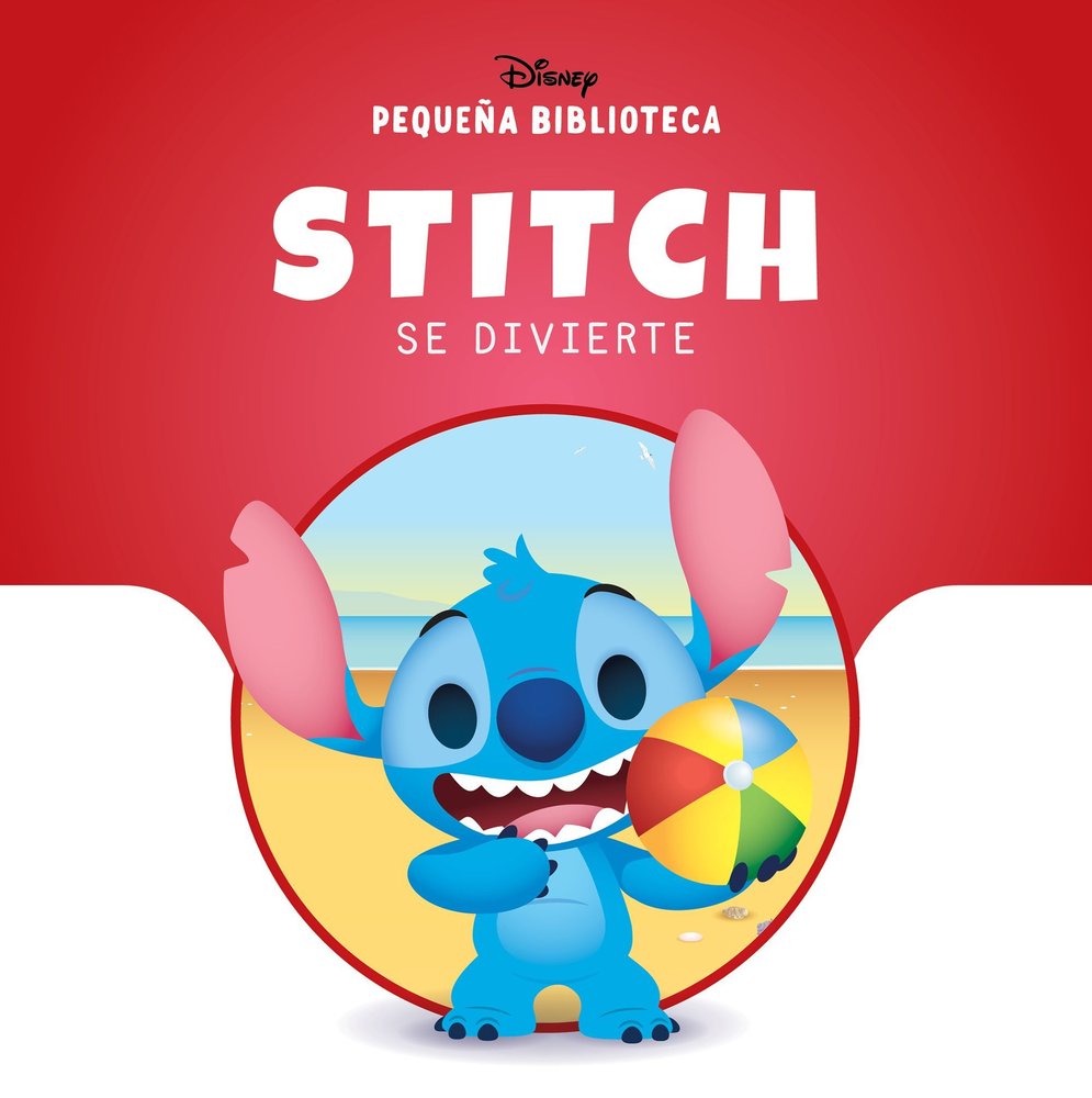 PEQUEÑA BIBLIOTECA DISNEY STITCH SE DIVIERTE, de DISNEY | portada del libro